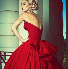 Designer Sweetheart Red Ball Dresses