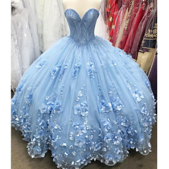 Light Blue Formal Occasion Dress, Prom Dresses