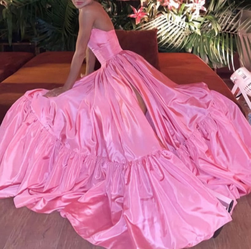 Pink Prom Dress Women Sexy Dresses Elegant Party Dress